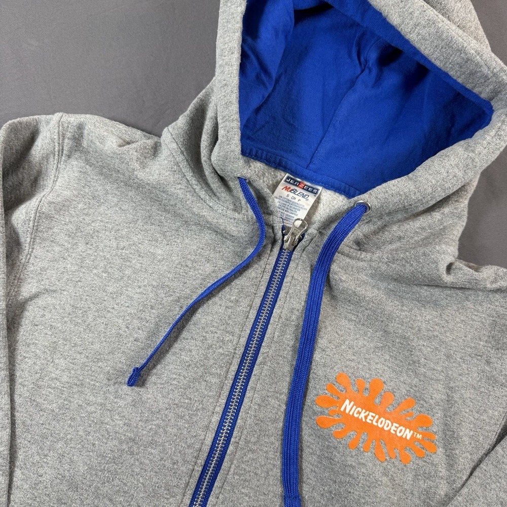 Nickelodeon The Rugrats Monsters Ren And Stimpy Hey Arnold Zip Up Size Small